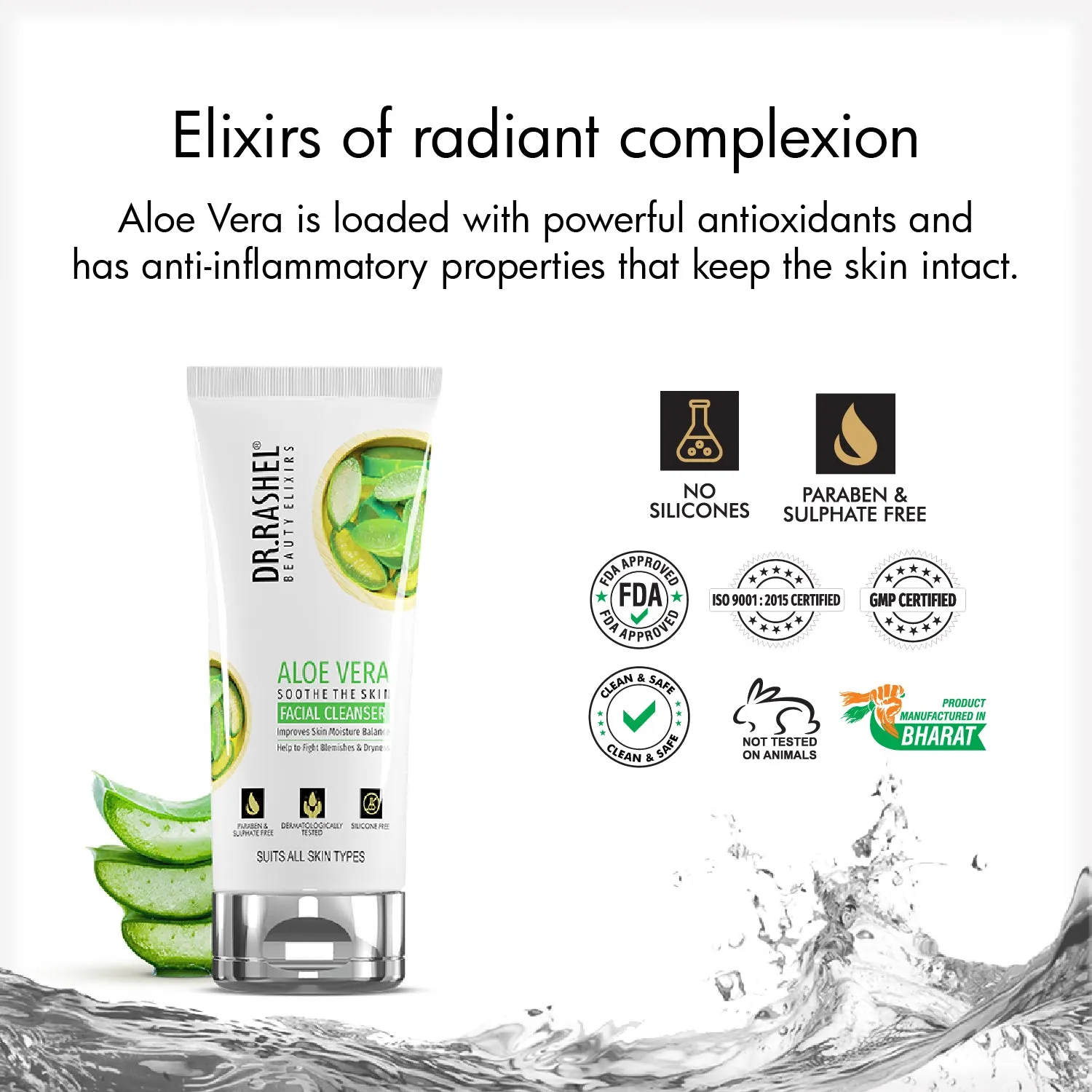 Aloe Vera Facial Cleanser 80 Ml