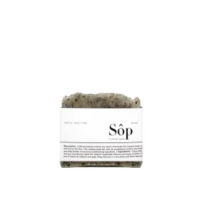 Atelier Beautanique Sop Mint Scrub Bar