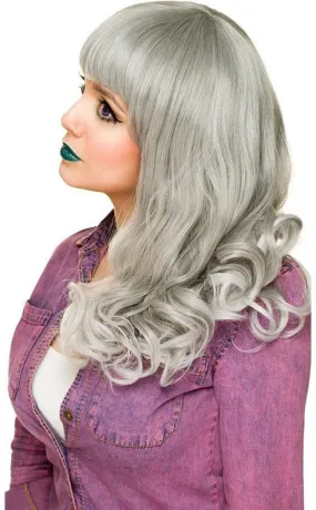 Bang Bang Grey Silver Fade Wig