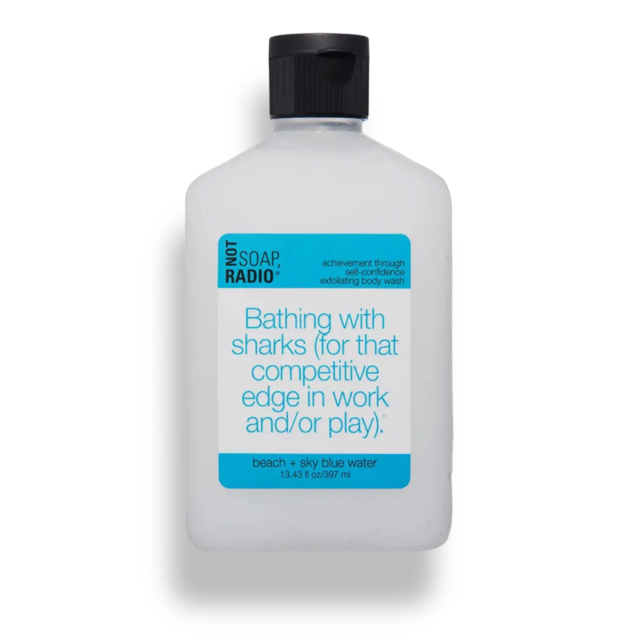 Bathing With Sharks Exfoliating BODY SCRUB (Beach   Sky blue water)