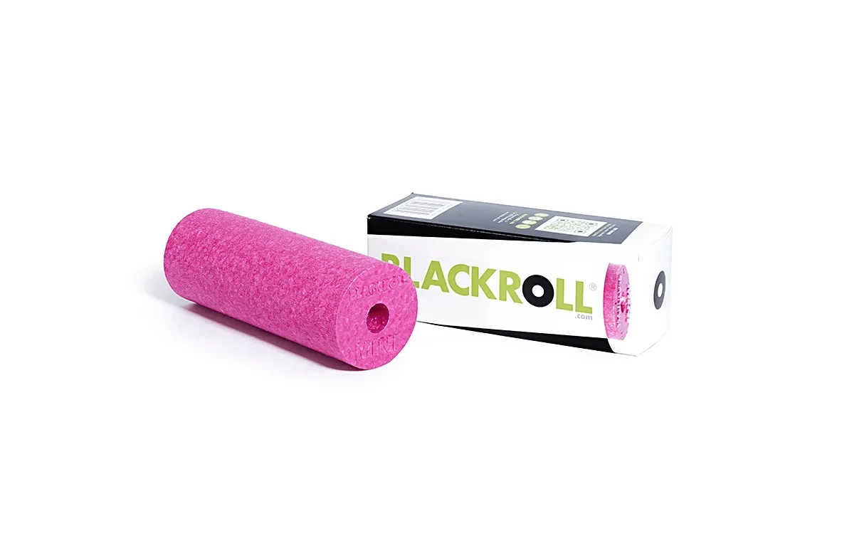 BLACKROLL - Mini Foam Roller, Massage Tool for Feet, Hands, and Arms, Ideal for Travel Size and Targeted Myofascial Release, for Exercise, Massage, and Muscle Recovery, 6" x 2"