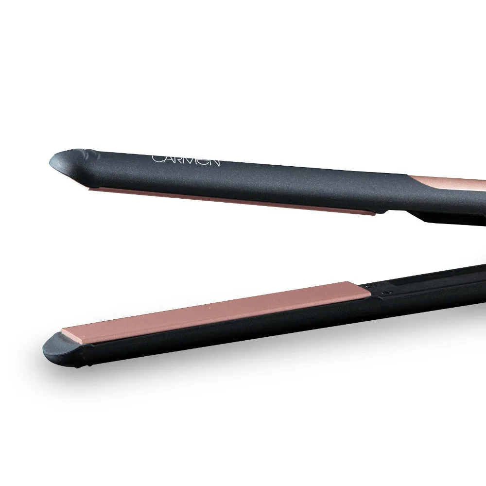 Carmen Noir Ceramic Hair Straightener  - Black