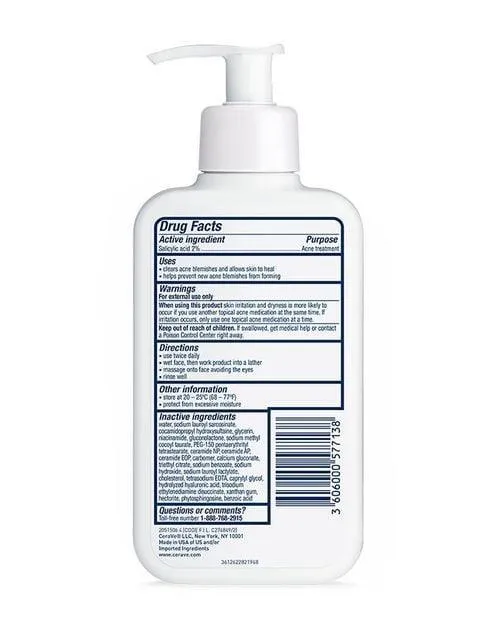 CeraVe Acne Control Cleanser - 237ml