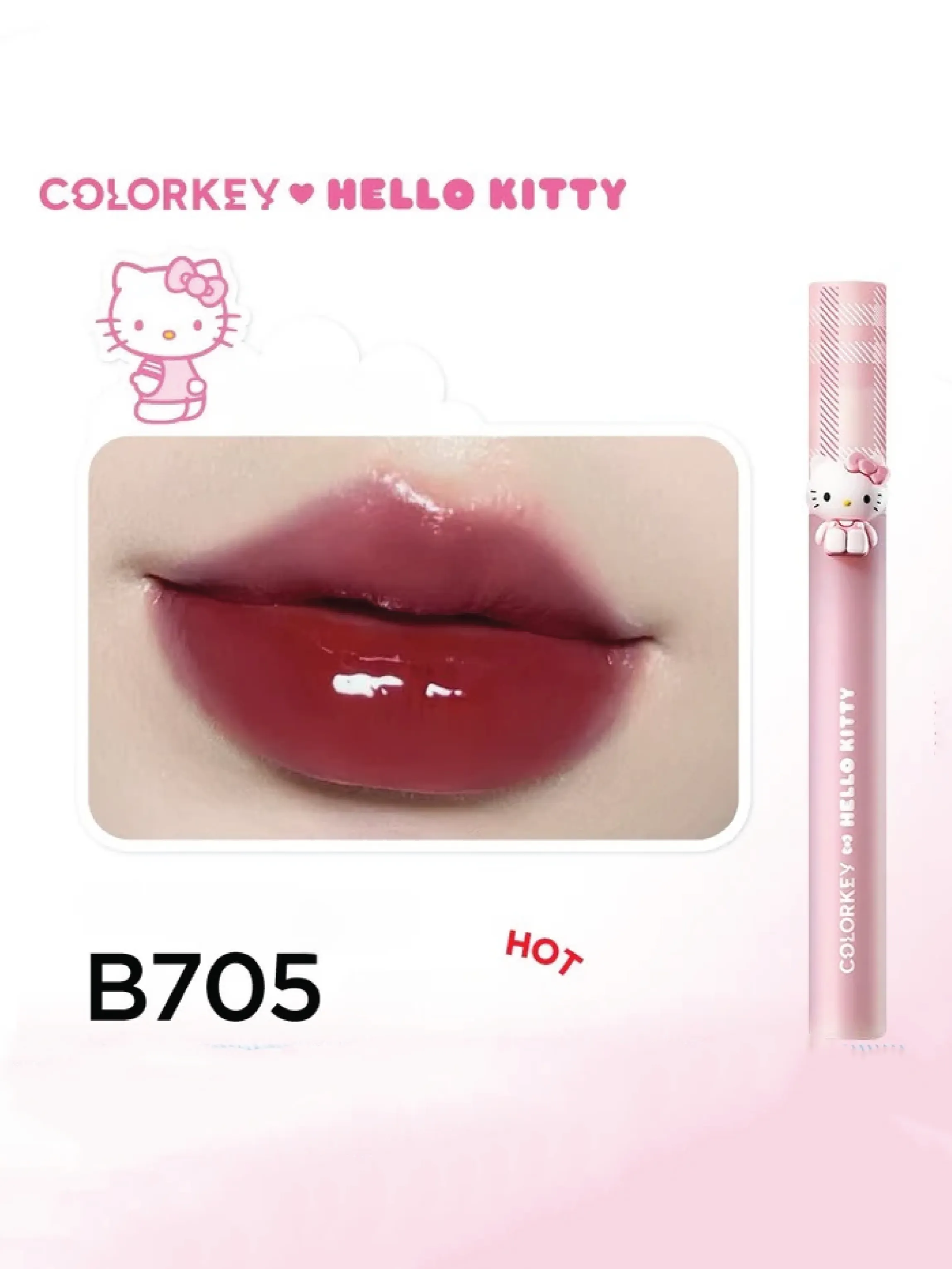 COLORKEY Hello Kitty Airy Matte Lipsticks