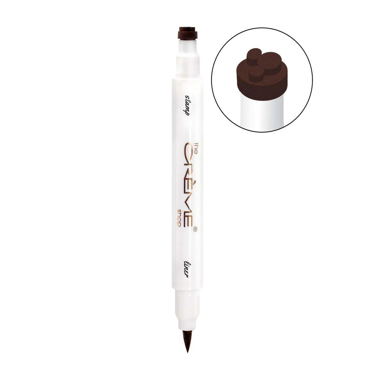 CREME - Disney: Dual-Ended Eyeliner & Mickey Shaped Freckle Stamp (Brown)