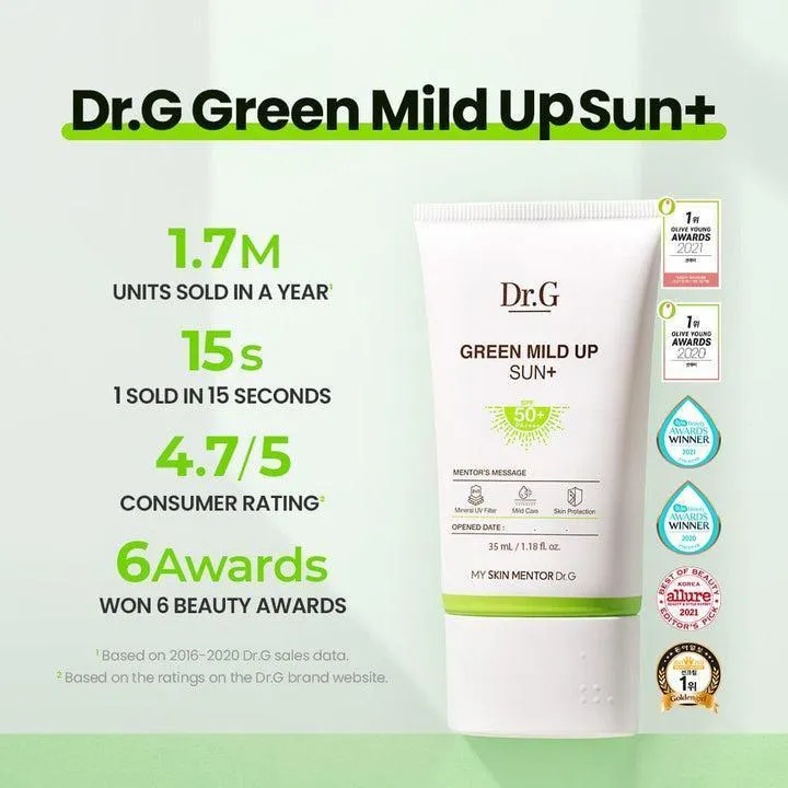 Dr.G Green Mild Up Sun SPF 50 / PA     50ml