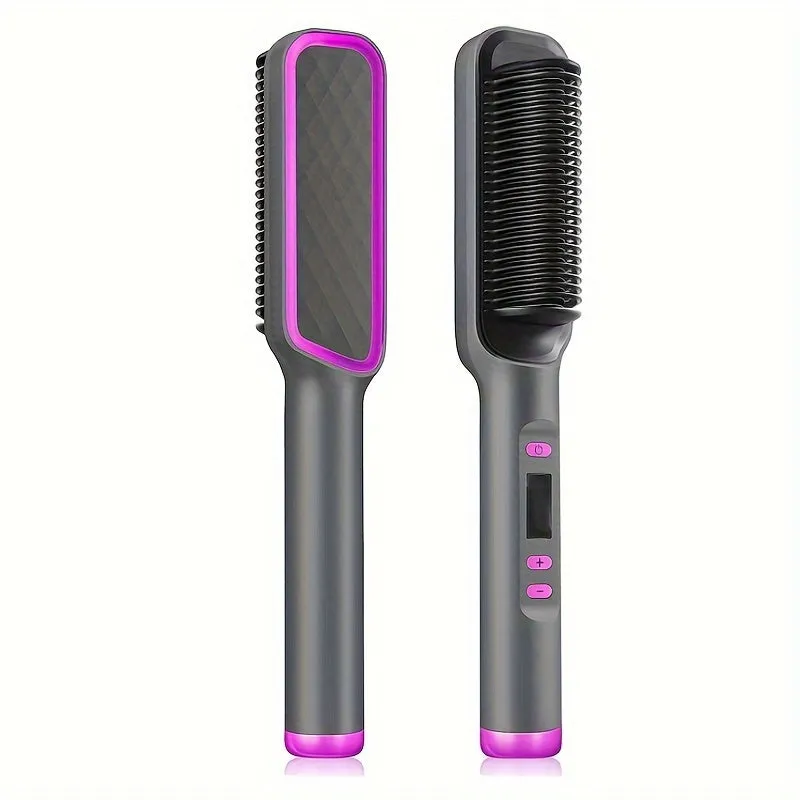 Effortless Hair Straightening Comb for Curly Hair