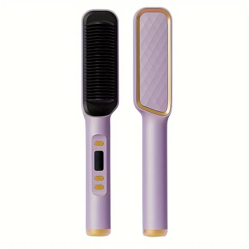 Effortless Hair Straightening Comb for Curly Hair