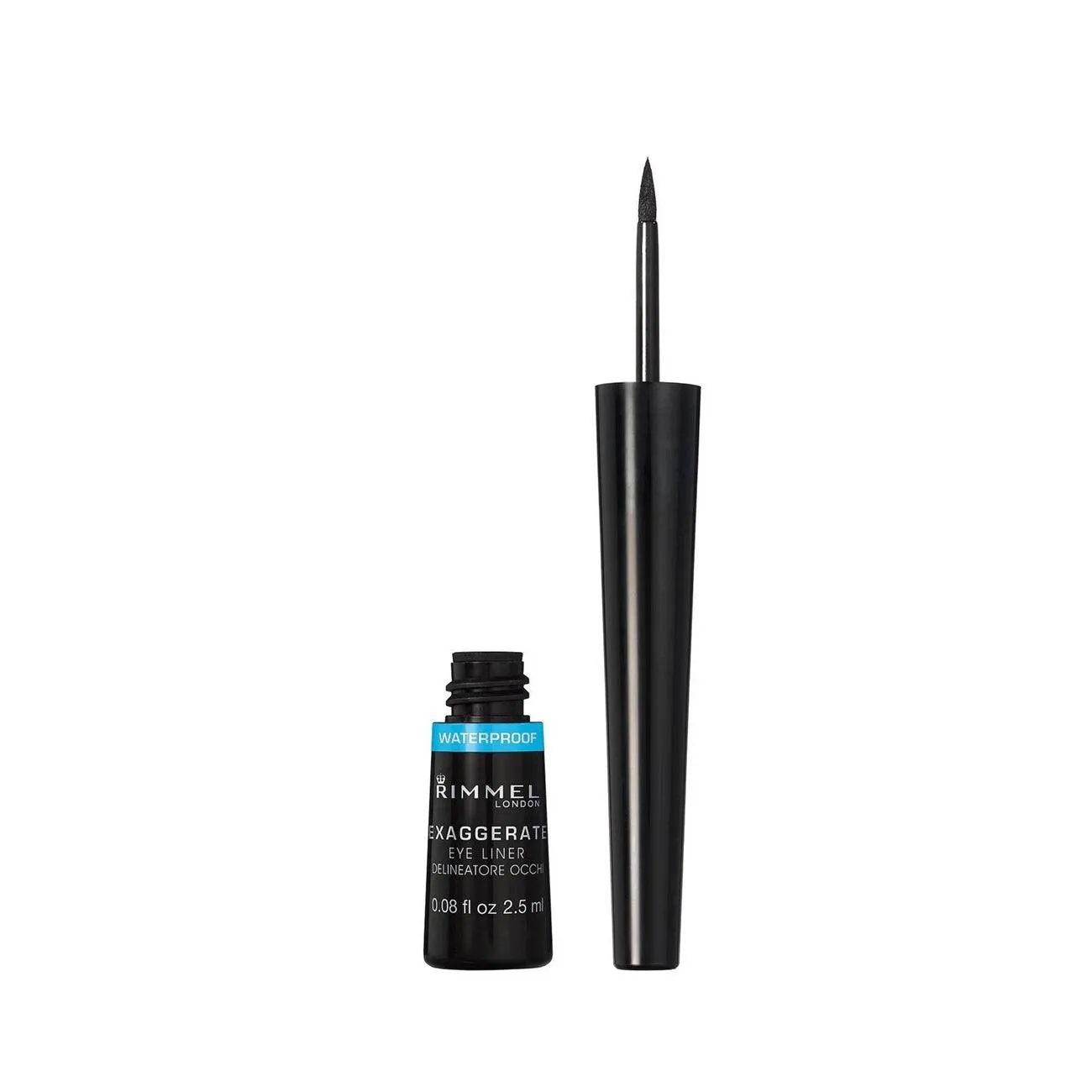 Exaggerate Waterproof Liquid Eyeliner Intense