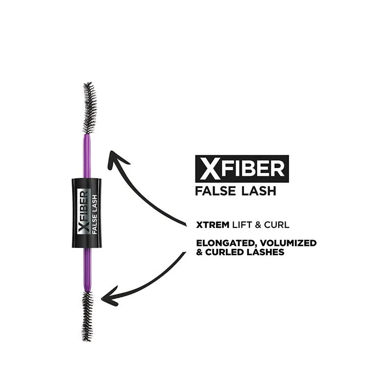 False Lash Superstar X Fiber Mascara - Black