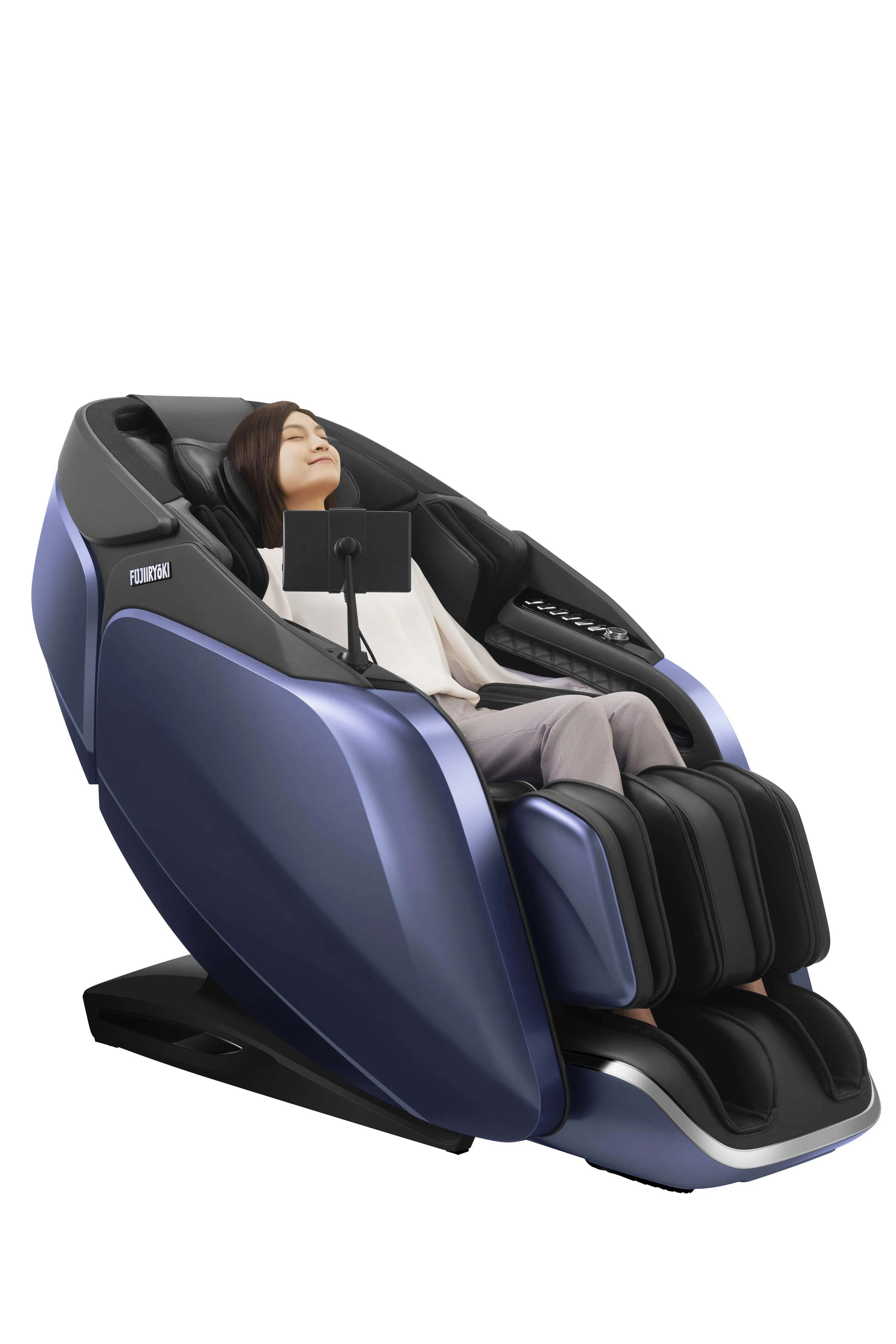 Fujiiryoki Cyber Relax Pro - 4D Dual Massage Robot Flex Frame SL Track Massage Chair