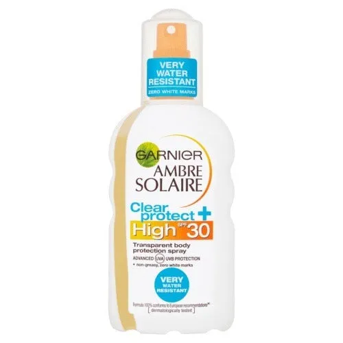 Garnier Ambre Solaire Clear Protect SPF30 Spray 200ml