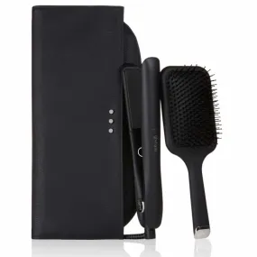 GHD GOLD® HAIR STRAIGHTENER GIFT SET IN BLACK