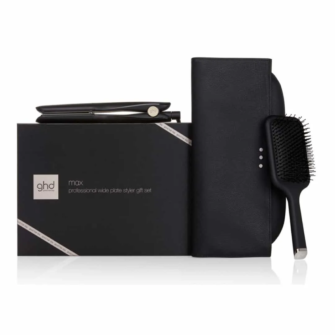 GHD MAX WIDE PLATE STRAIGHTENER GIFT SET