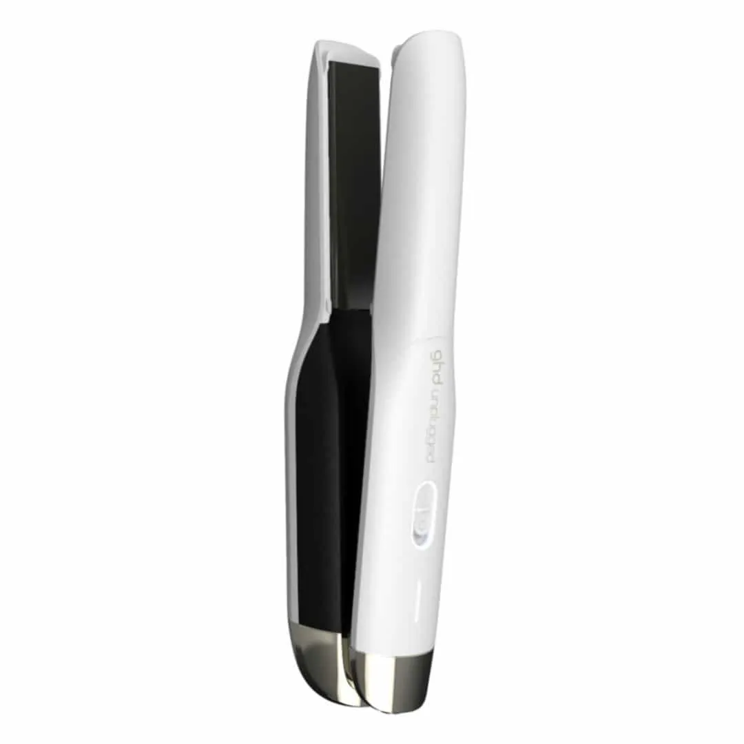 GHD UNPLUGGED™ CORDLESS HAIR STRAIGHTENER IN MATTE WHITE