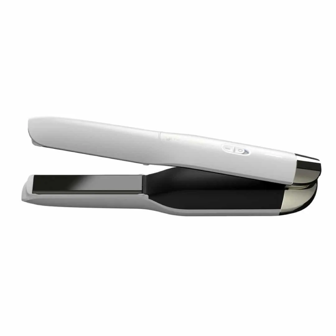 GHD UNPLUGGED™ CORDLESS HAIR STRAIGHTENER IN MATTE WHITE