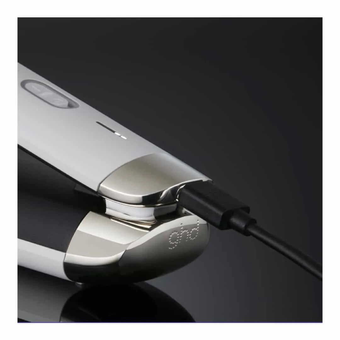 GHD UNPLUGGED™ CORDLESS HAIR STRAIGHTENER IN MATTE WHITE