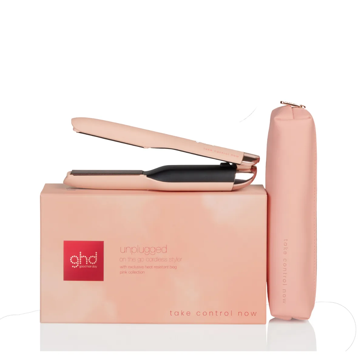 Ghd Unplugged® Limited Edition Cordless Hair Straightener - Pink Peach Charity Edition