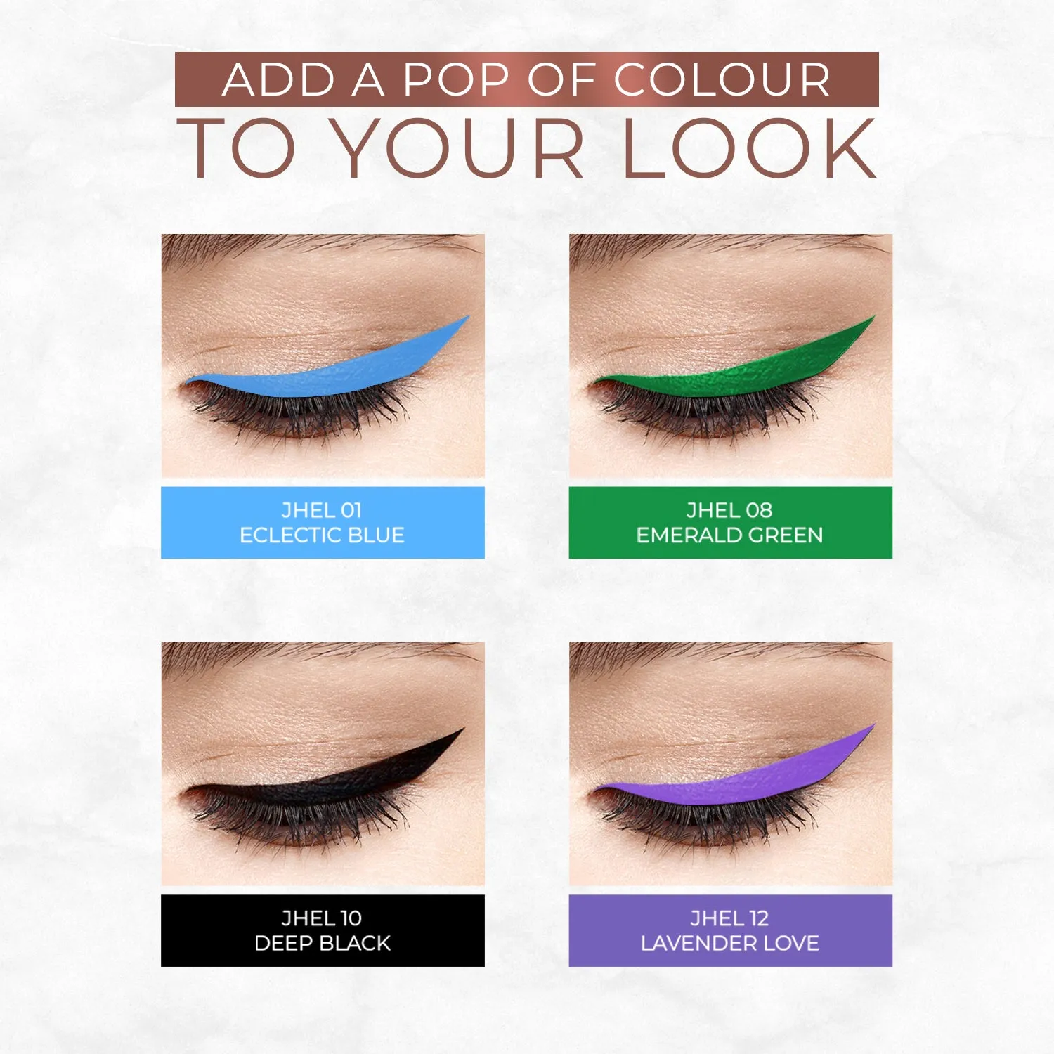 Herb-enriched Waterproof Eyeliner Kit : Eye Look Essentials