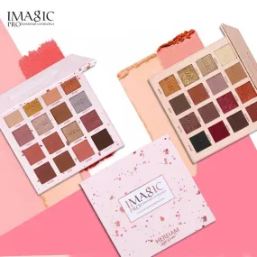 IMAGIC Beauty Eyeshadow Palette Charming Eyes Matte Pearlescent New 16 Colors Eyeshadow Cosmetic