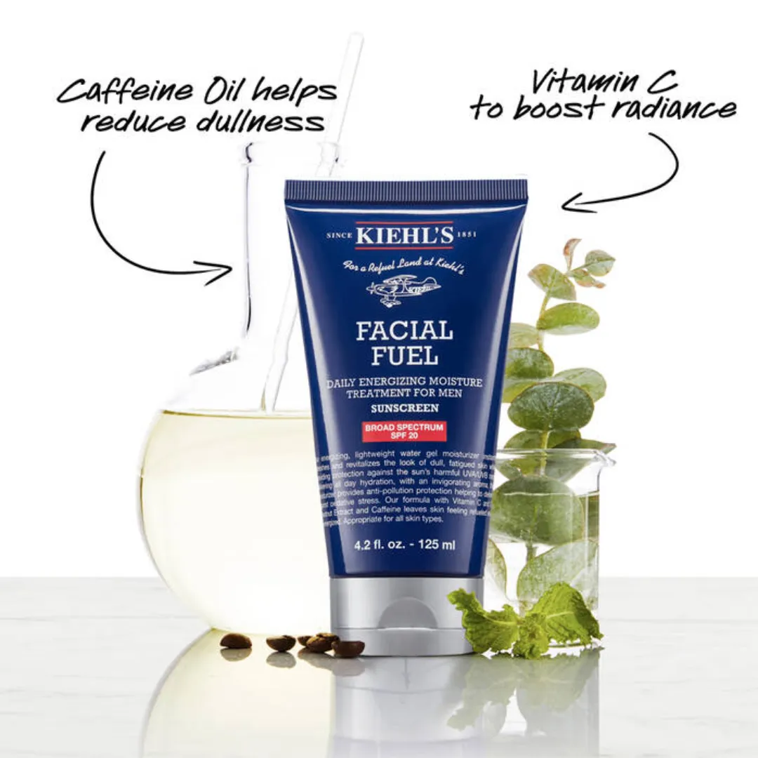 Kiehl's Facial Fuel Men's SPF 19 Moisturizer 125ml