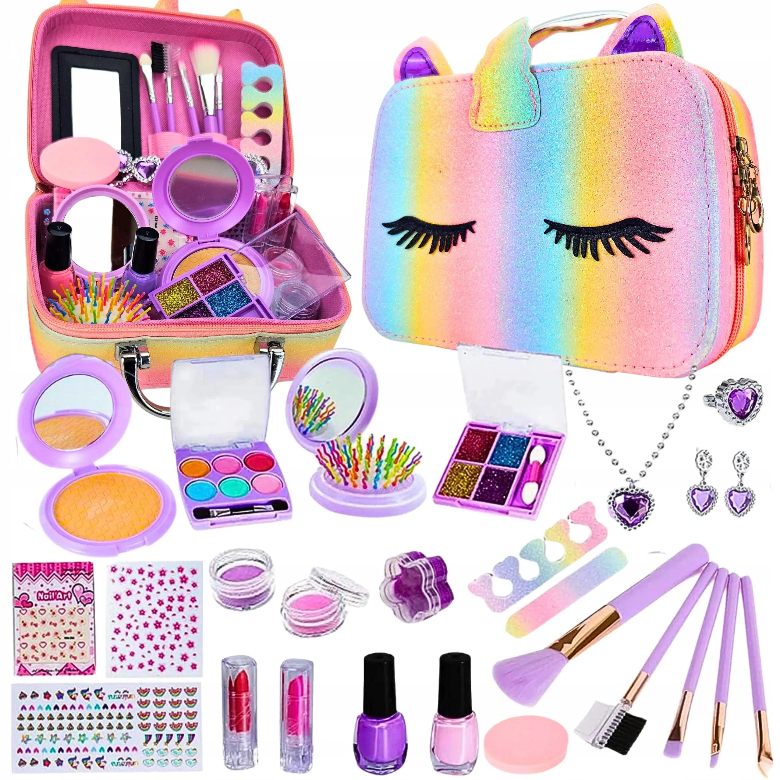 Little Angels Unicorn Makeup Play Set - Toys for Girls