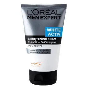 L`OREAL MEN WHITE ACTIV BRIGHTENING FOAM F/W 100ML