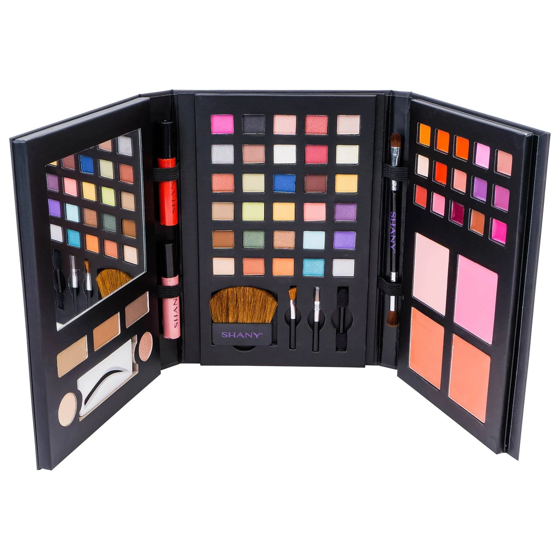 Luxe Book Makeup Set - All In One Travel Cosmetics Palette