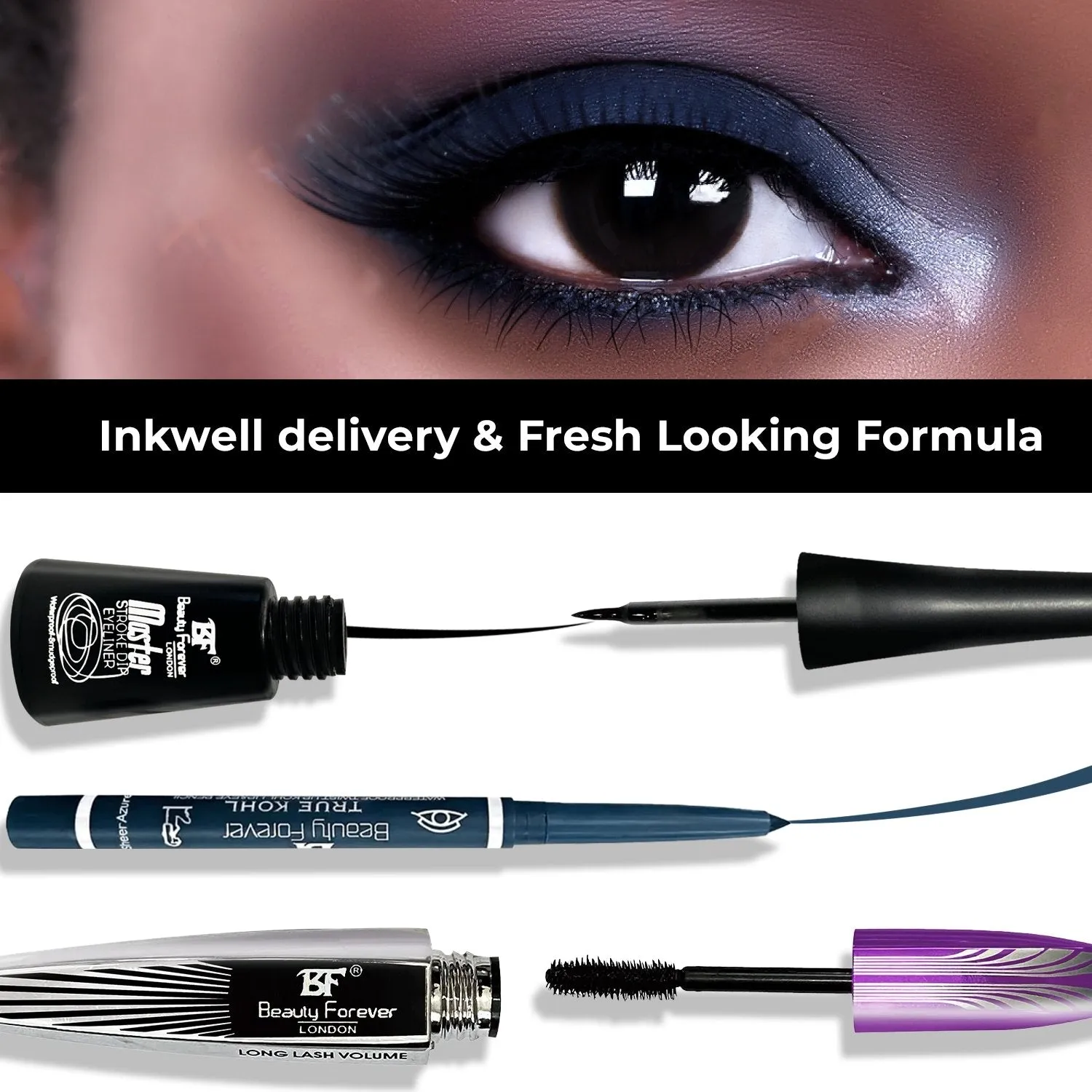 Master Stroke Dip Eyeliner Black