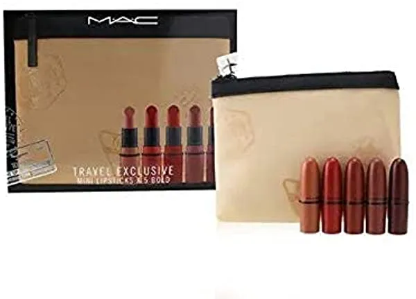 Mini Lipsticks set of 5 BOLD