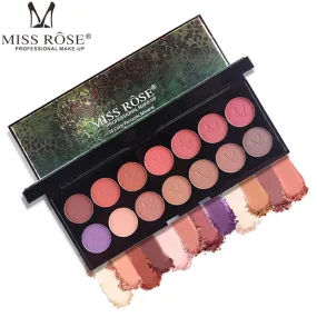 Miss Rose Matte Eye Shadow 14 Color