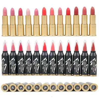 Miss Rose Professional Matte Lipstick ( Bullet)