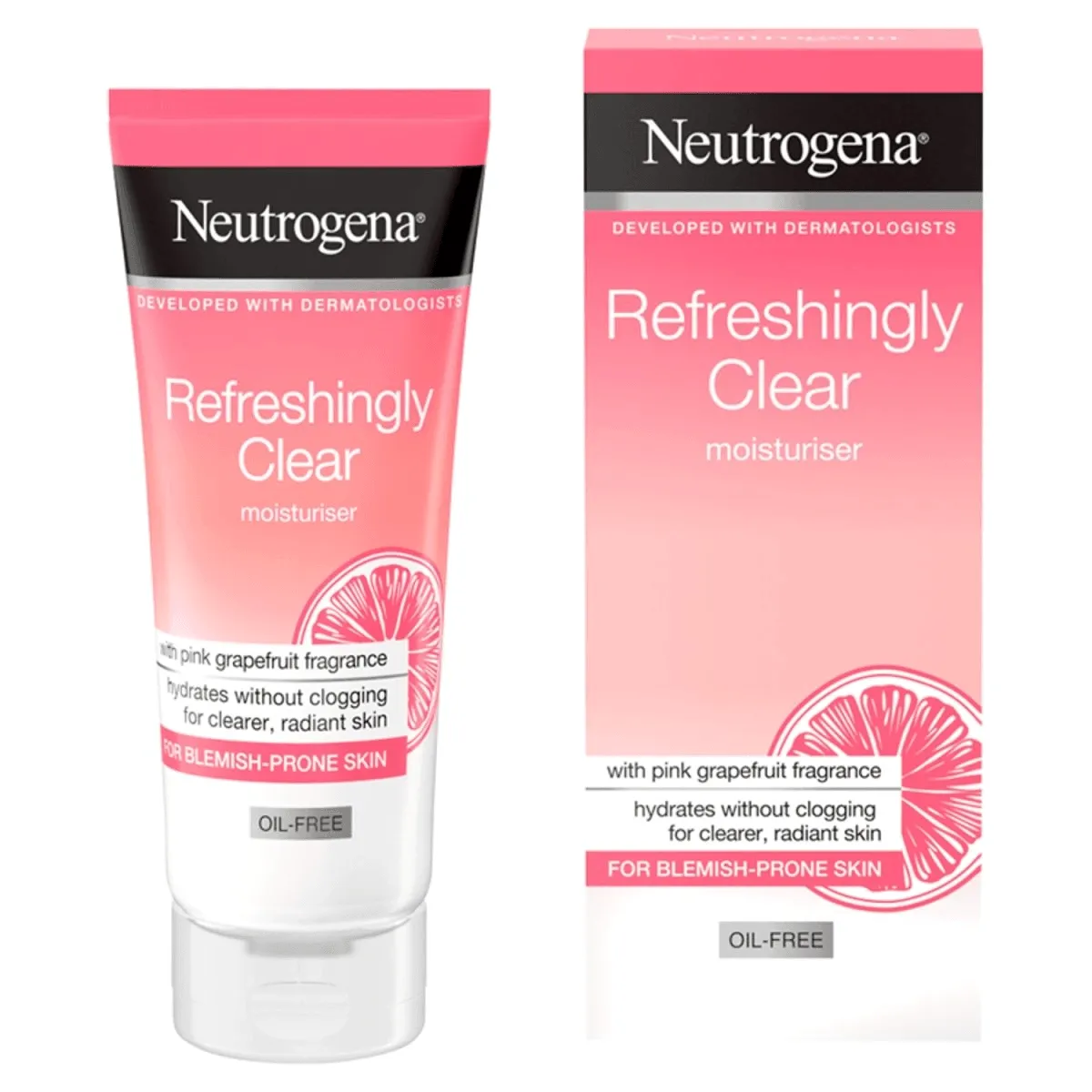 Neutrogena Refreshingly Clear Moisturiser Oil Free - 50ml (Original)