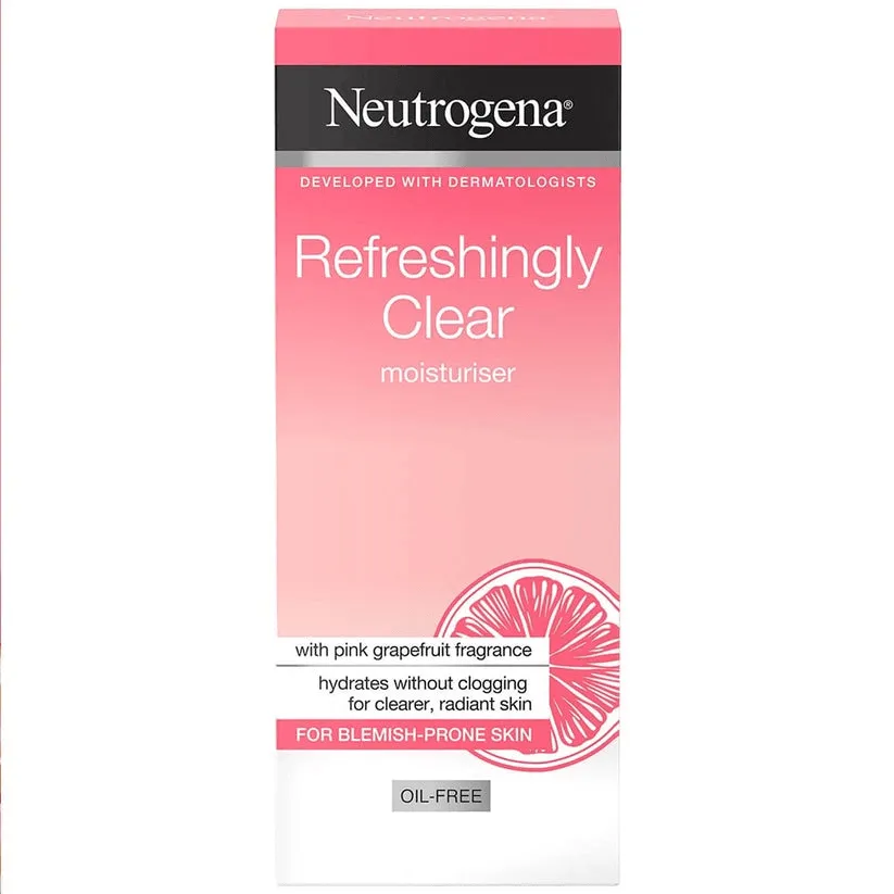 Neutrogena Refreshingly Clear Moisturiser Oil Free - 50ml (Original)