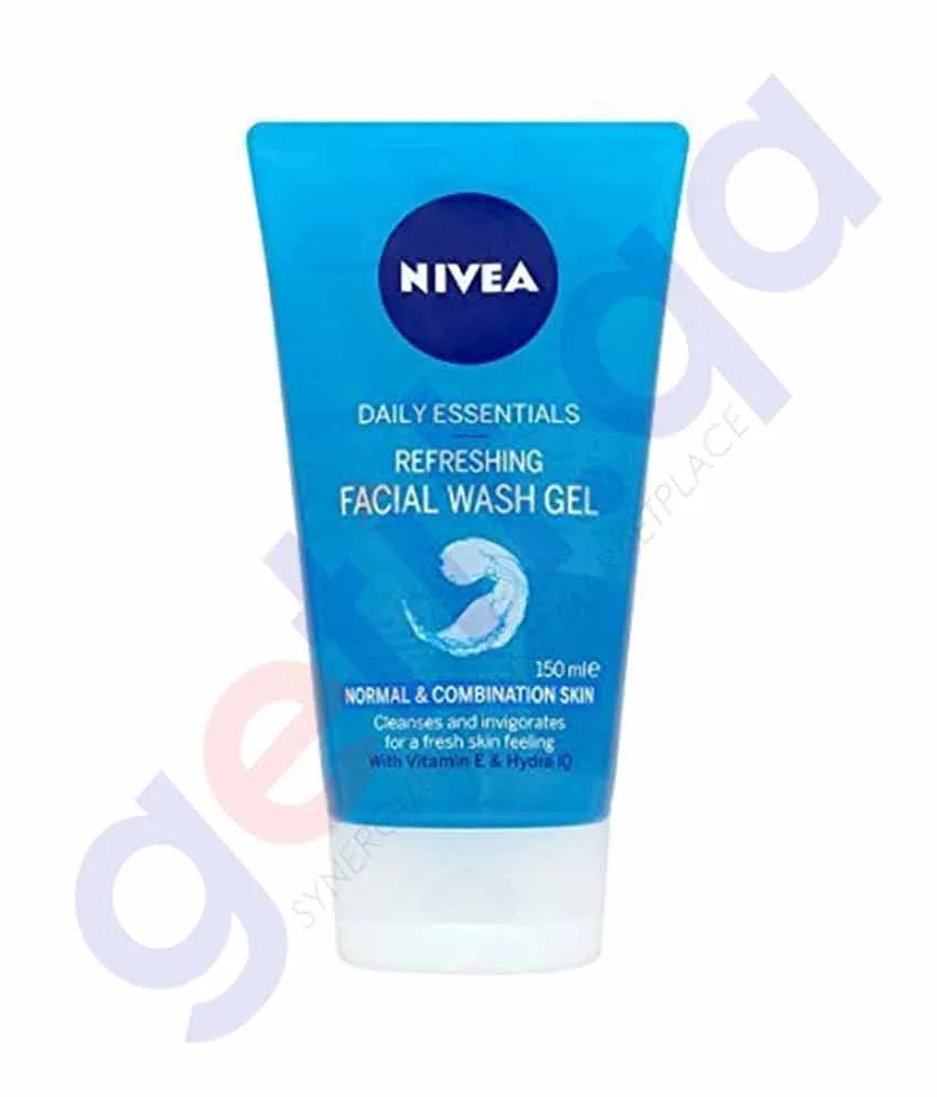 NIVEA REFRESHING FACIAL WASH GEL 150ml