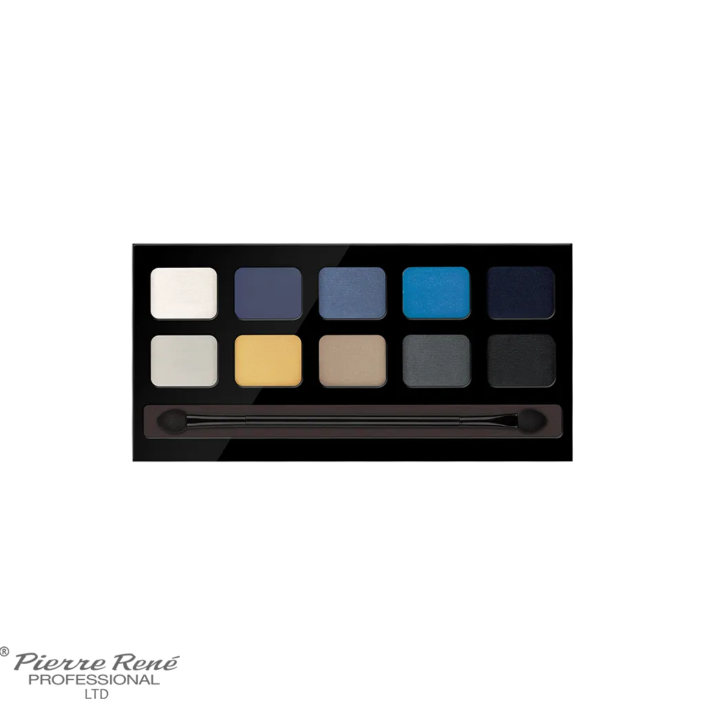 Palette For 10 PMS Eyeshadows with Applicator