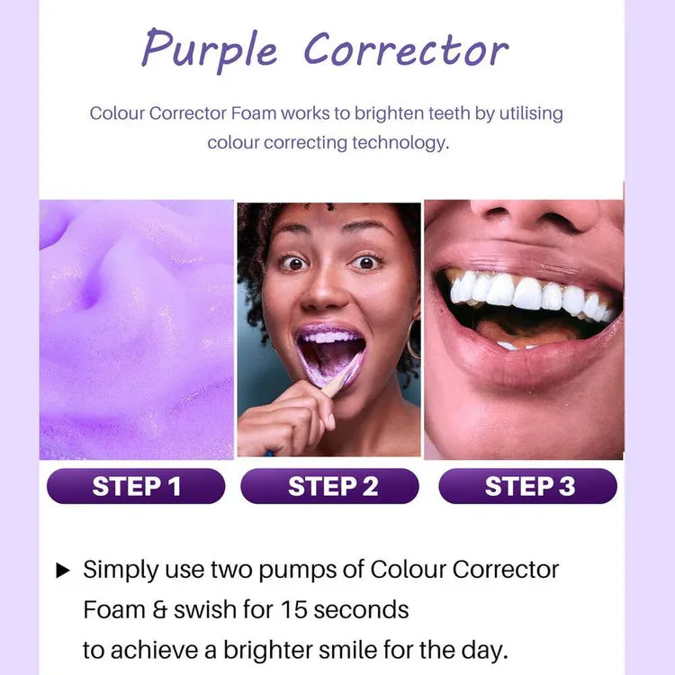 Pearl Pro - Purple Foam For Teeth Whitening