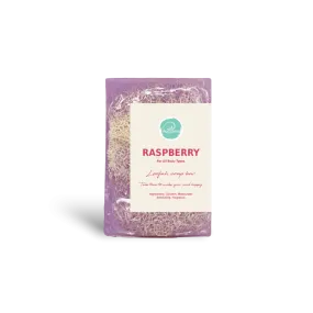 Raspberry Loofah Soap