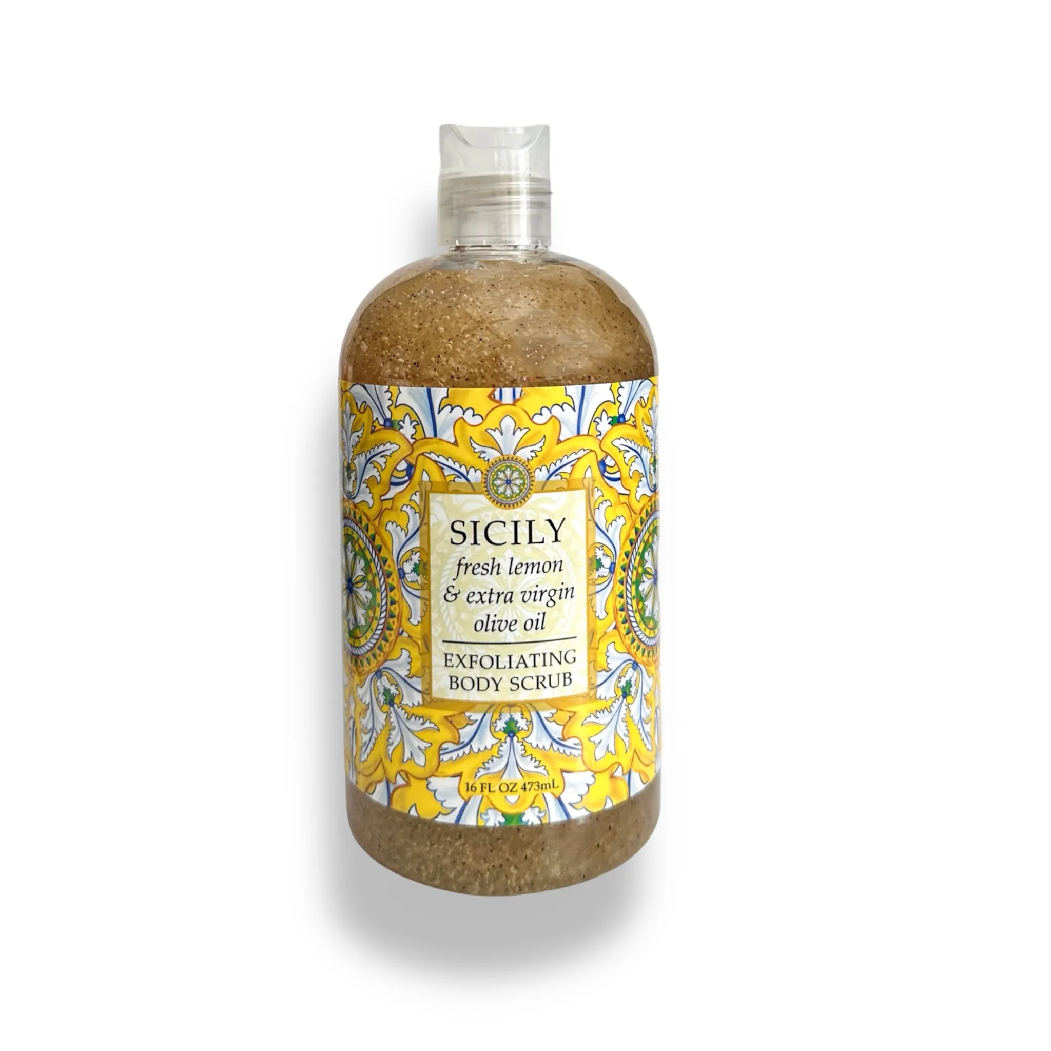 SICILY Fresh Lemon   Olive Oil Exfoliating BODY WASH