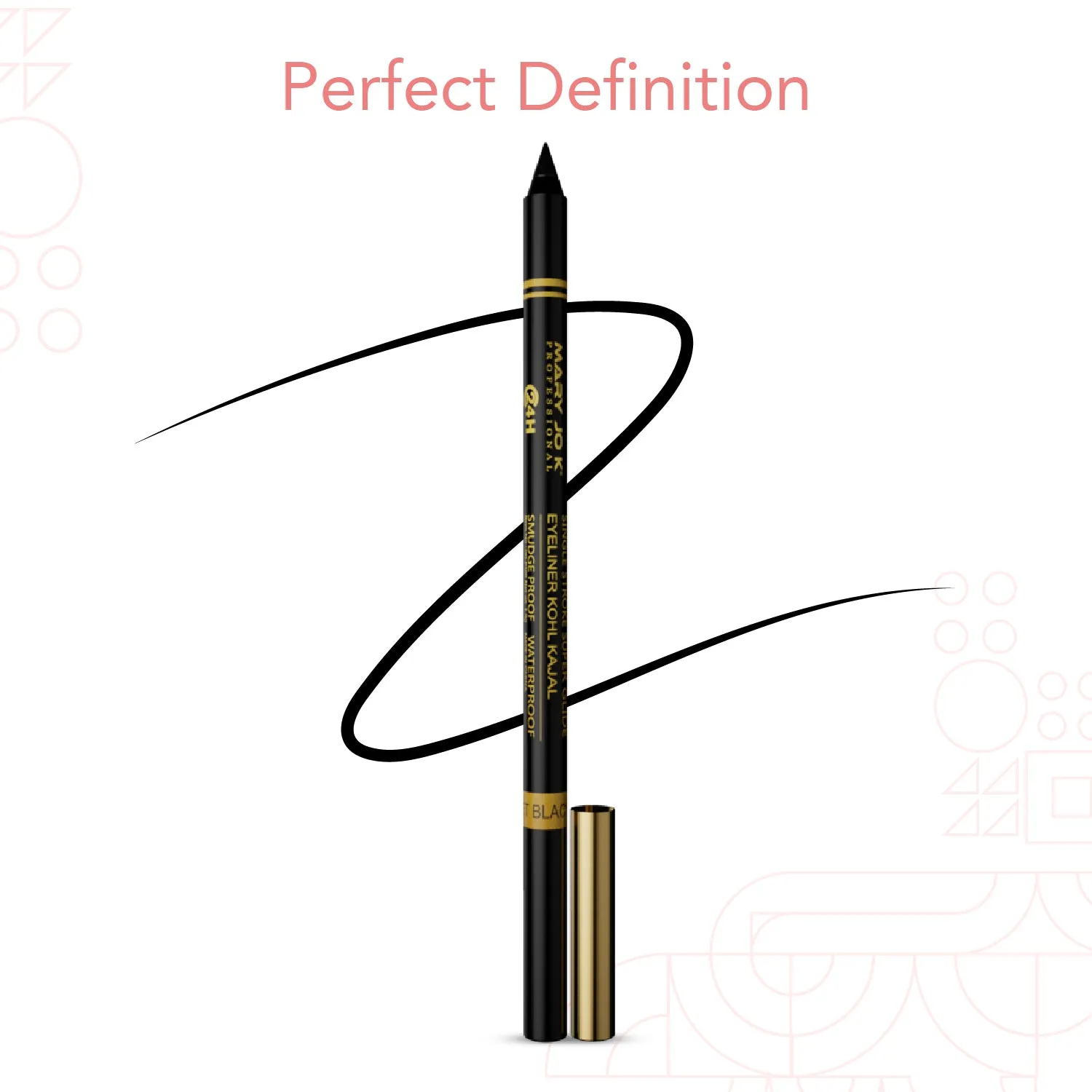 Single Stroke Kajal Pencil