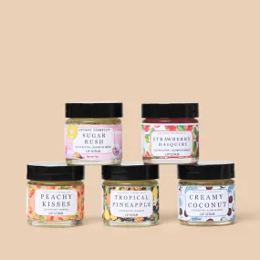 Sugar Kissed: 5-Pack Lip Scrub Bundle