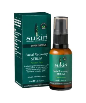 Sukin Super Greens Facial Recovery Serum