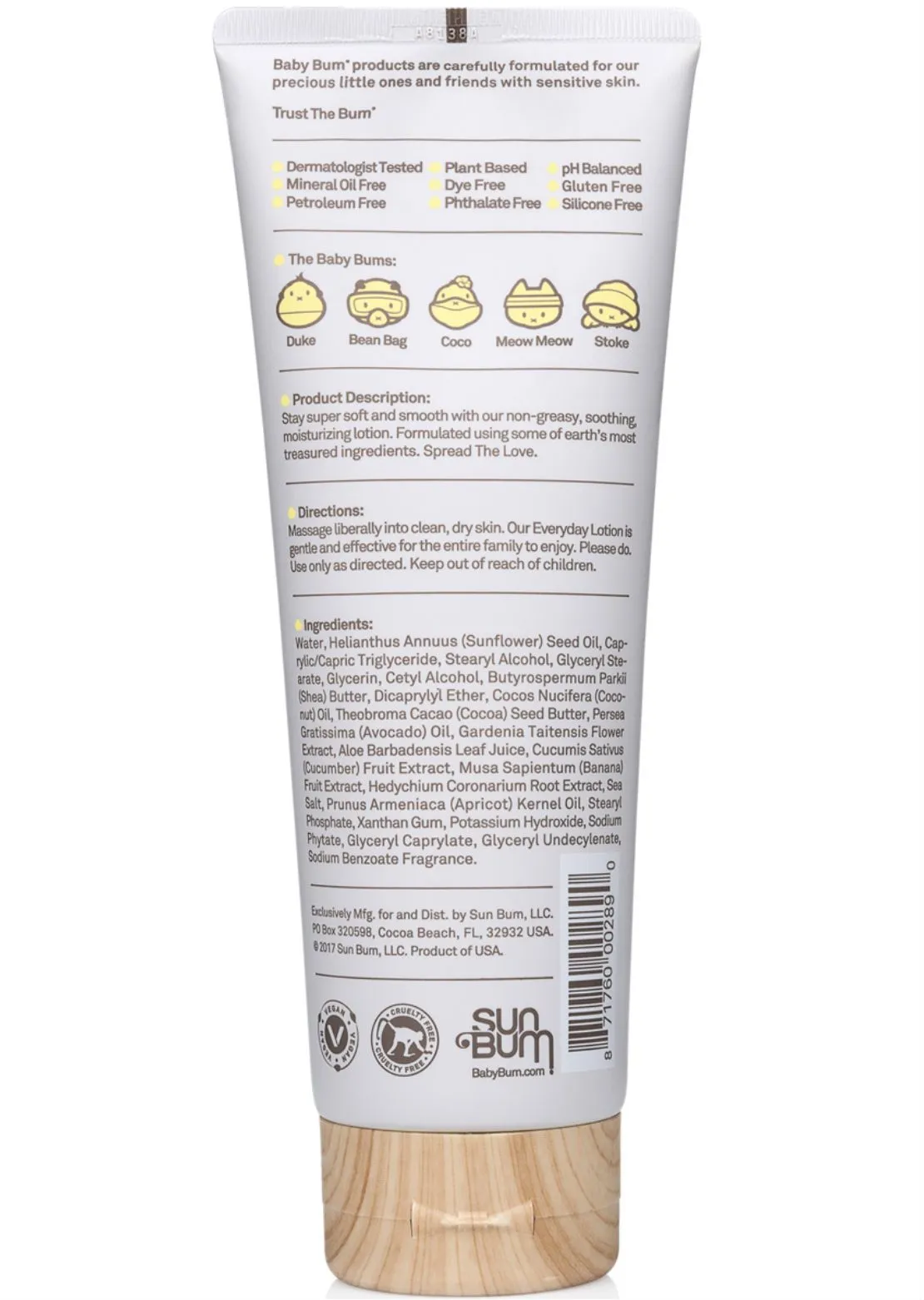 Sun Bum Baby Bum Everyday Lotion