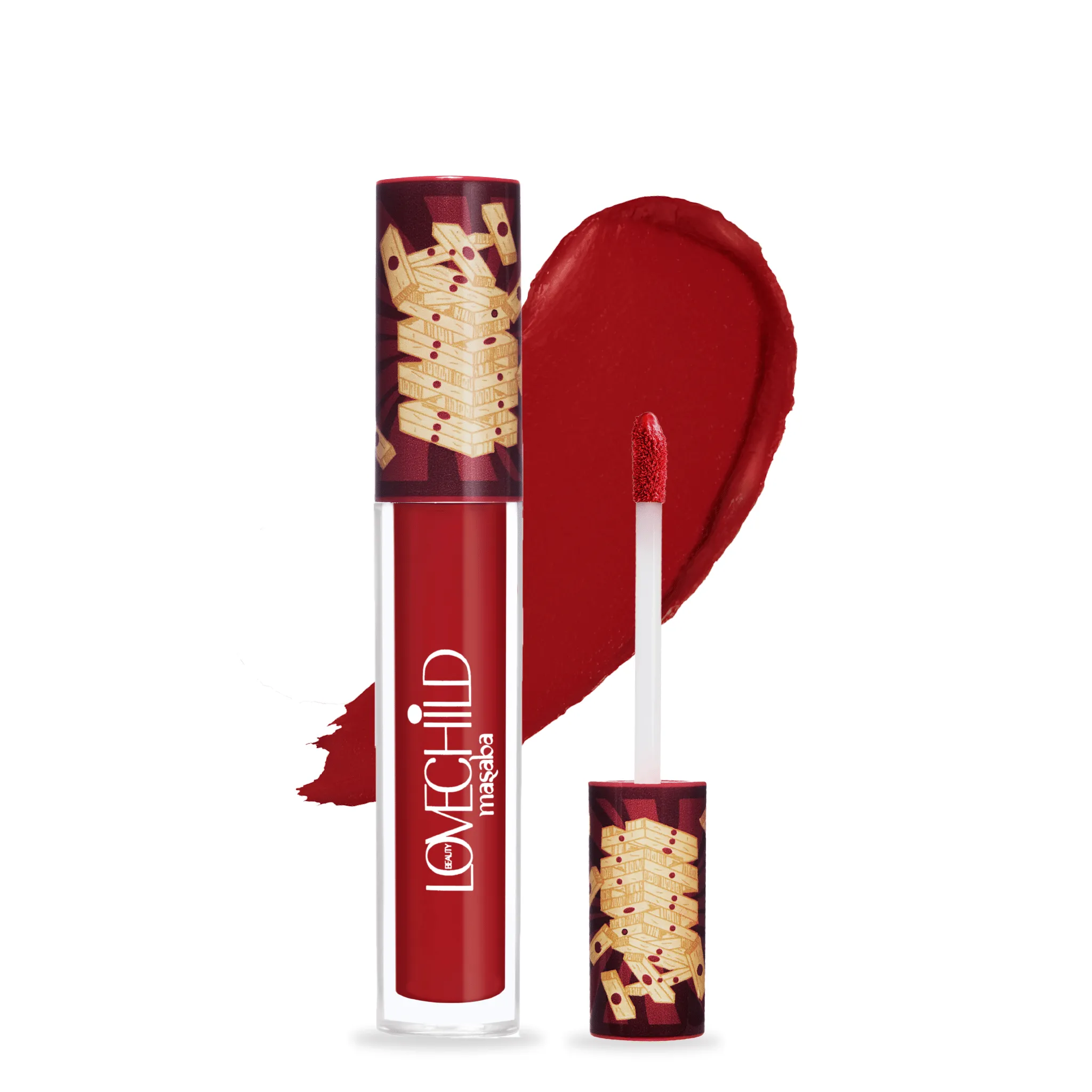 Take A Dare- Game On! Mad-Matte Liquid Lipstick  (Blood Red) Transfer-proof