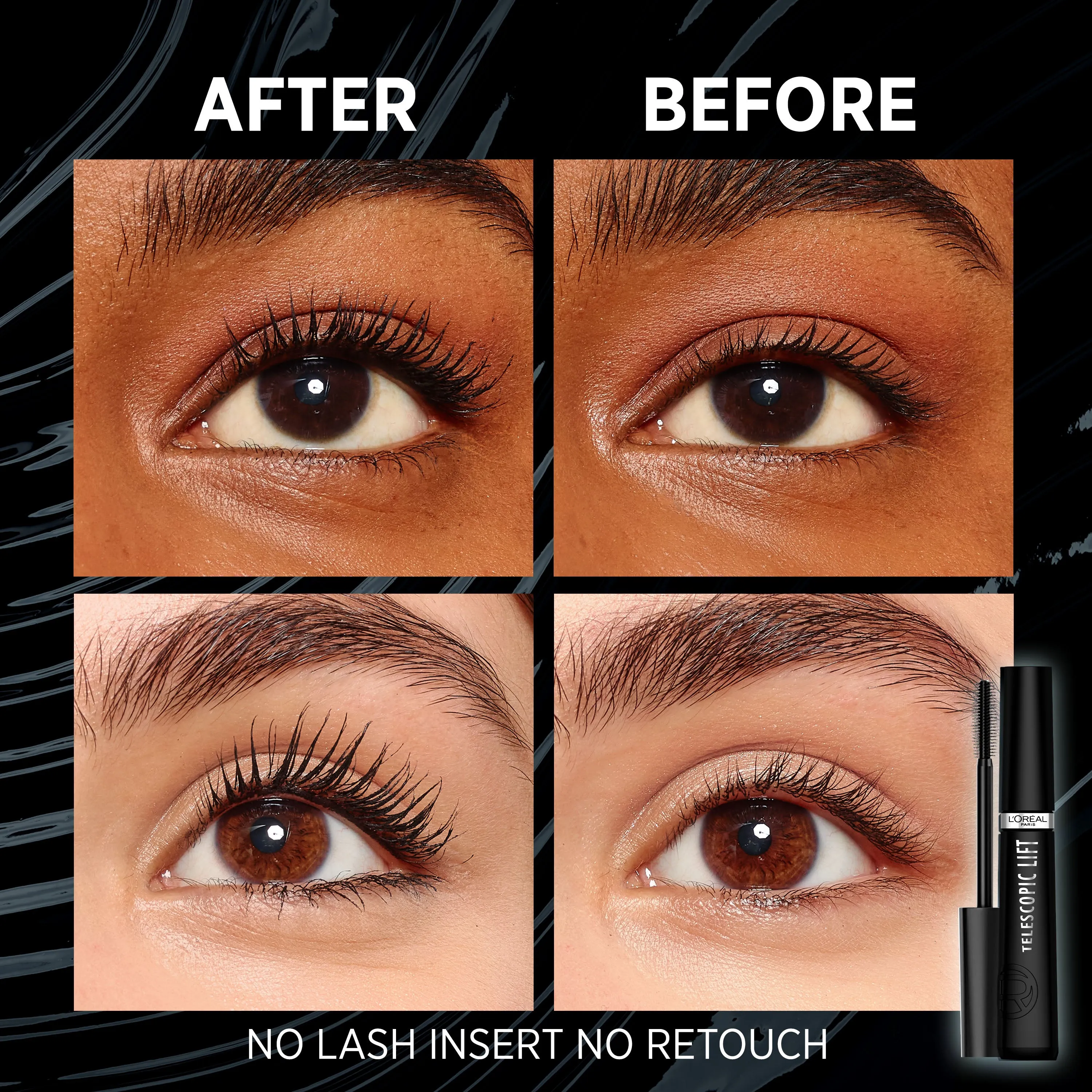 Telescopic Lift Washable Mascara