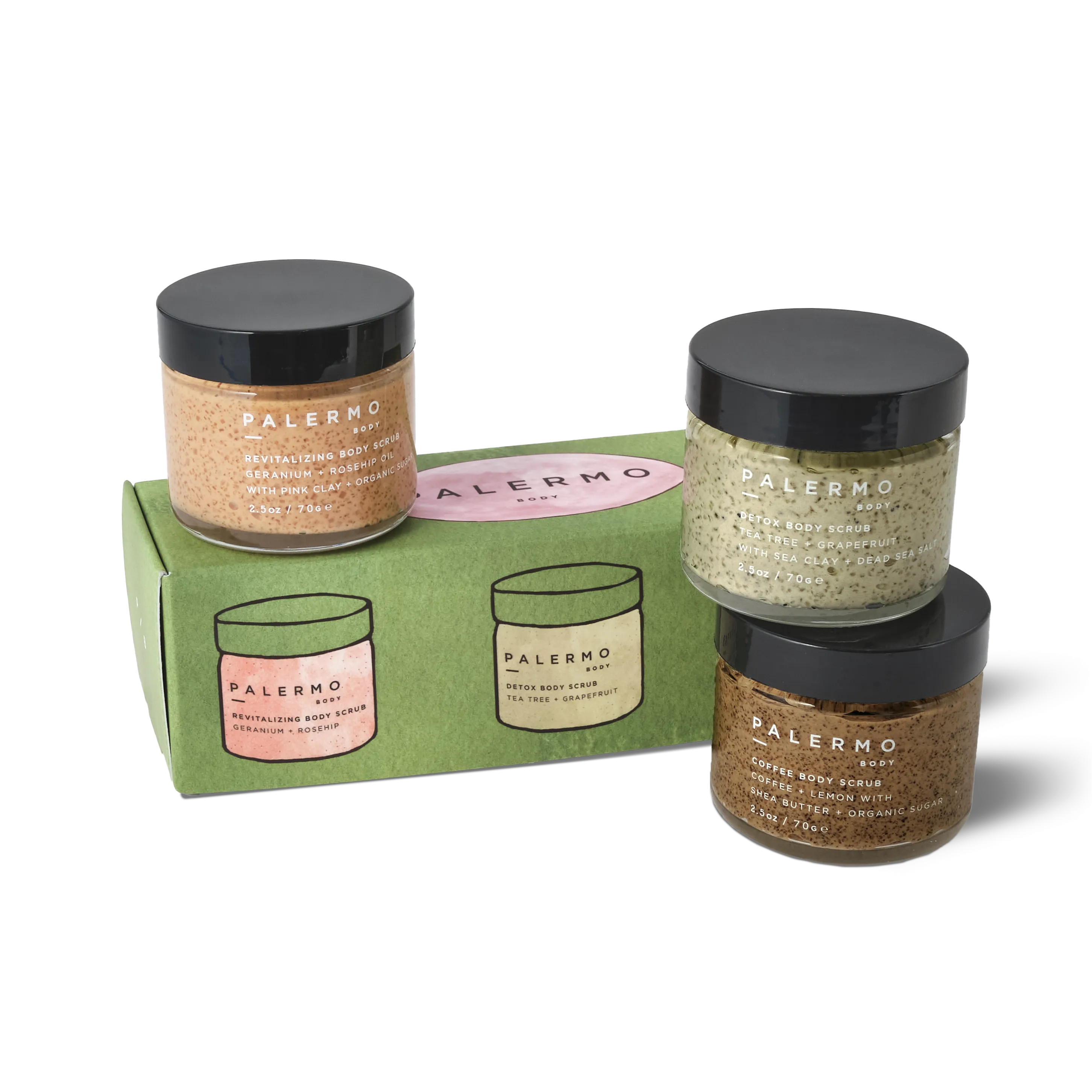 The Body Scrub Gift Set