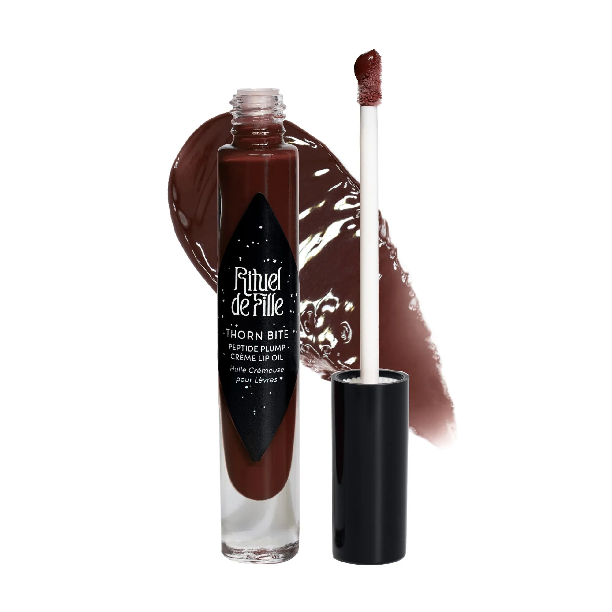 Thorn Bite Peptide Plump Crème Lip Oil: Blood Thorn