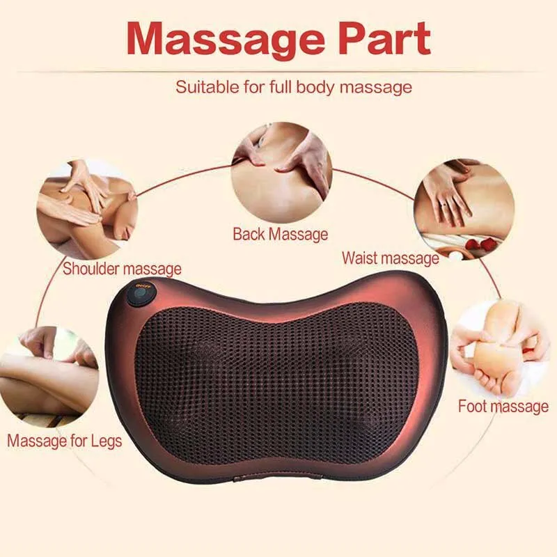 Ultimate Massage Pillow: Perfect for Car, Home, and Office  Use!