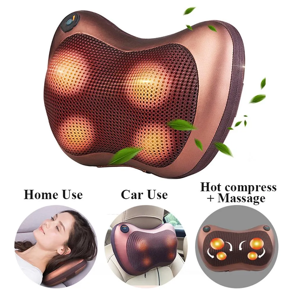 Ultimate Massage Pillow: Perfect for Car, Home, and Office  Use!