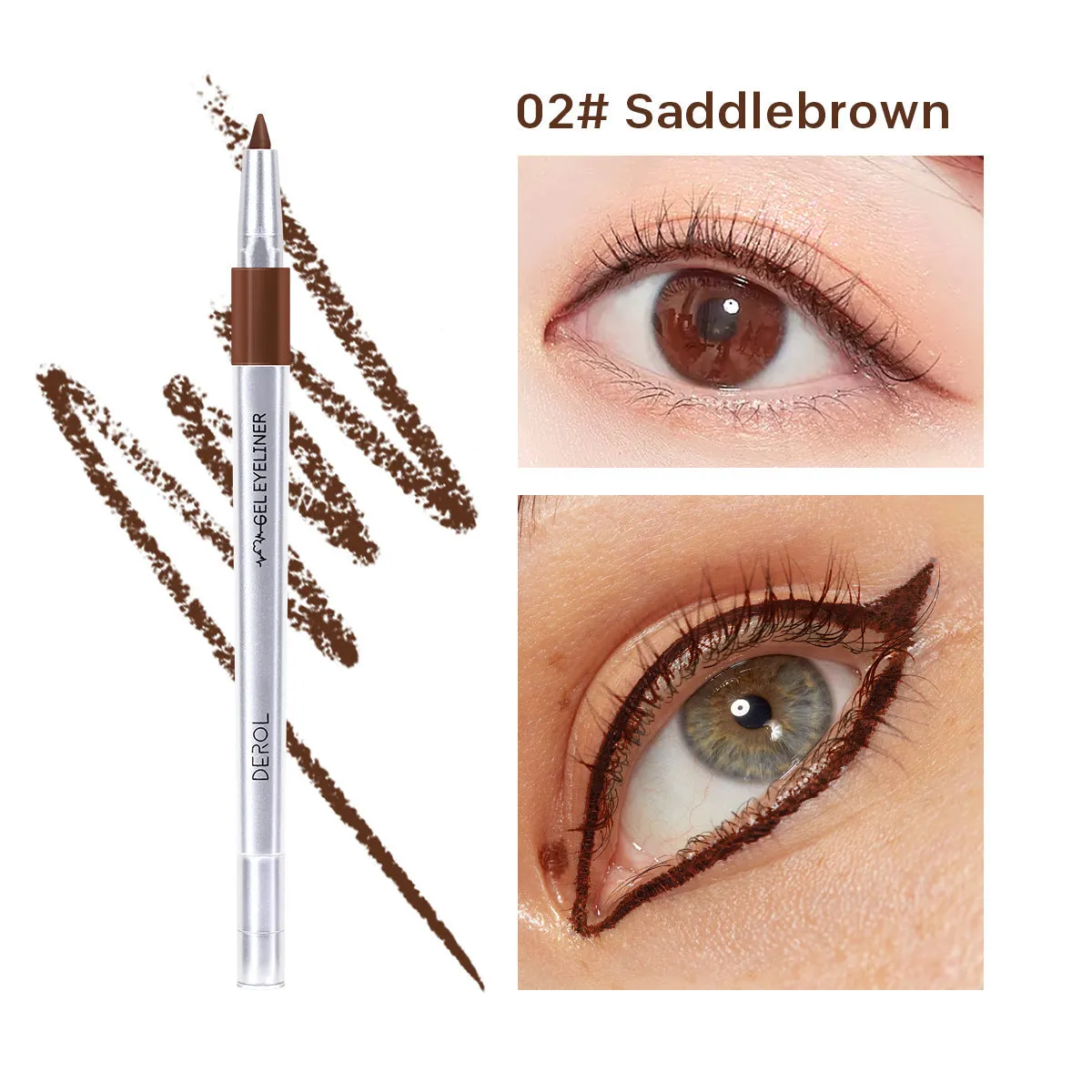 Waterproof Colorful Matte Liquid Eyeliner Pencil 